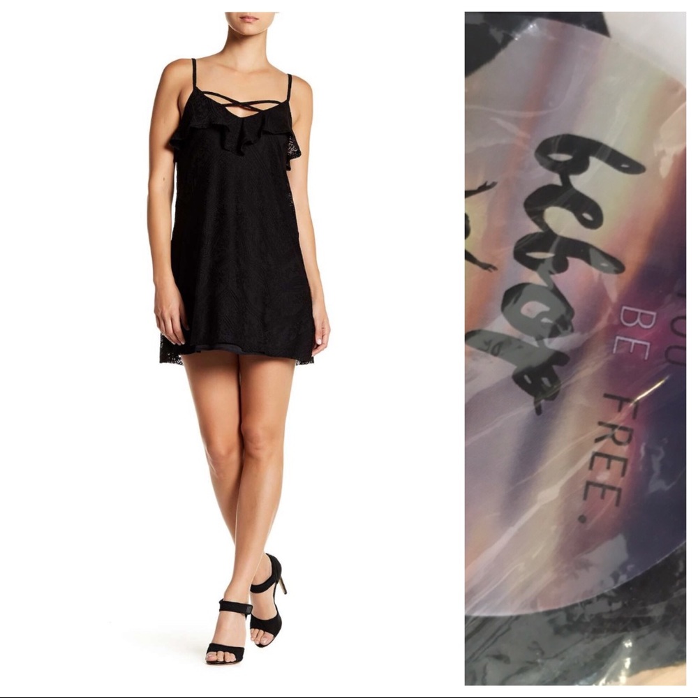 BeBop black lace dress
